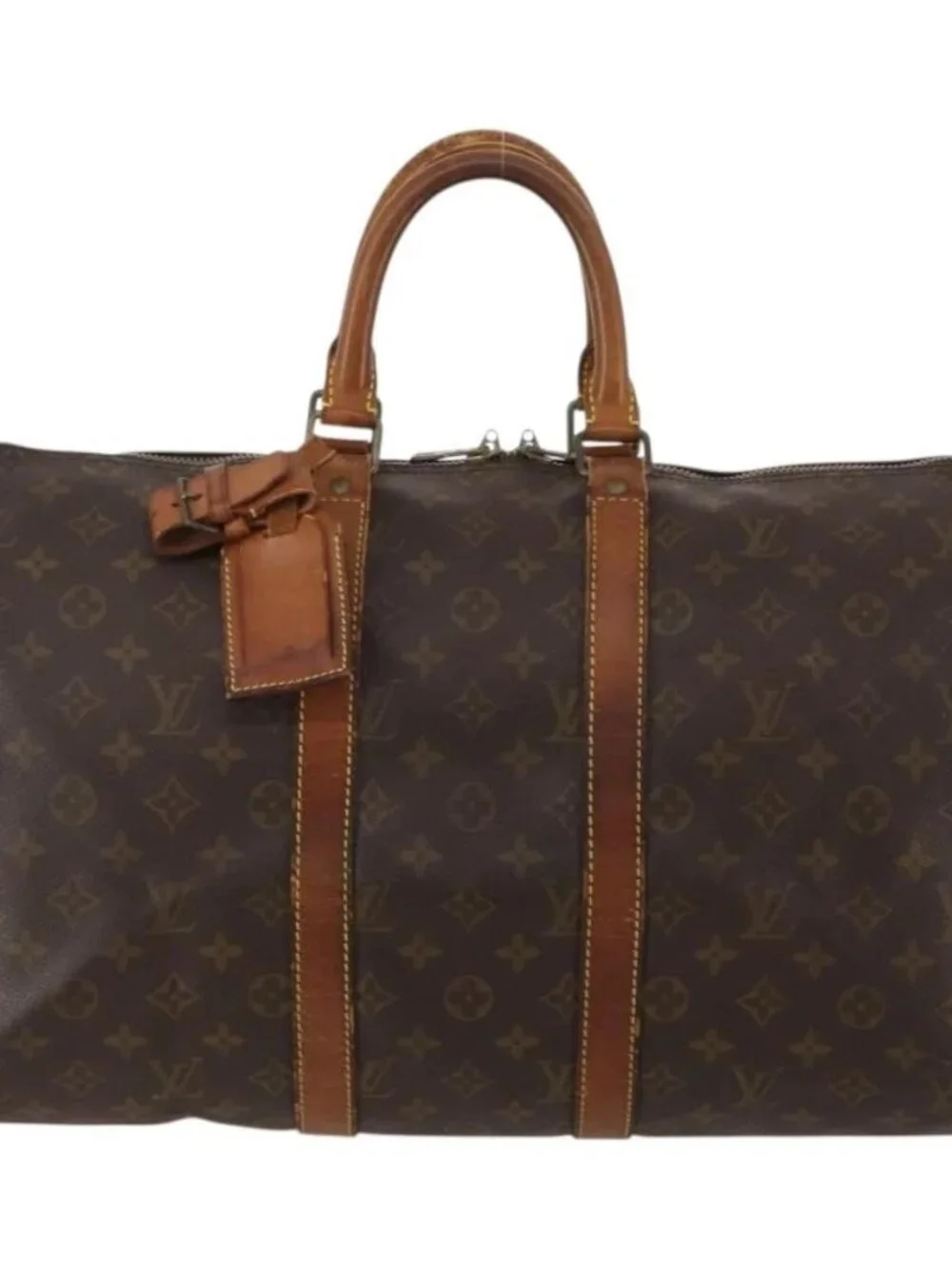 LOUIS VUITTON Monogram Keepall 45 Boston Bag M41428 LV Auth 188431